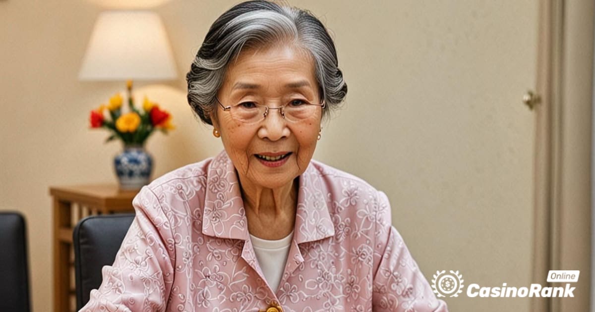 Grandma's First Encounter with Automated Mahjong Table Captures Hearts Worldwide